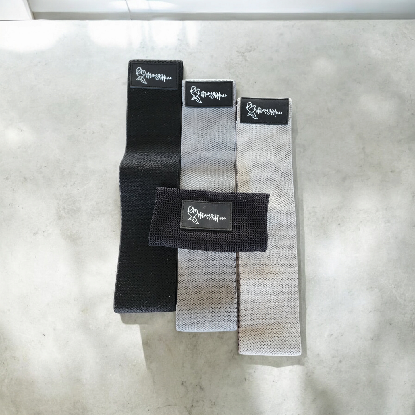 Strength & Stretch Fabric Resistance Bands – Set of 3